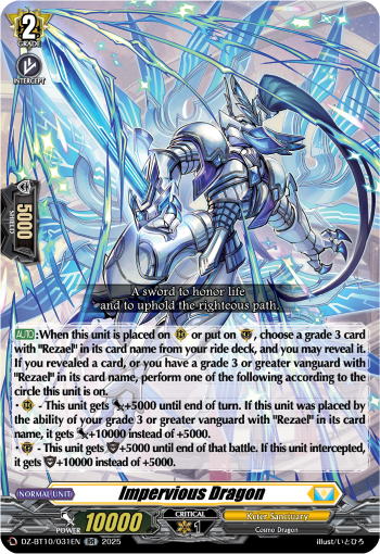 Impervious Dragon: DZ Booster Set 10: Dragonsoul Resonance
