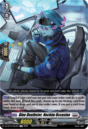 Blue Deathster, Nochim Occasion: DZ Booster Set 10: Dragonsoul Resonance