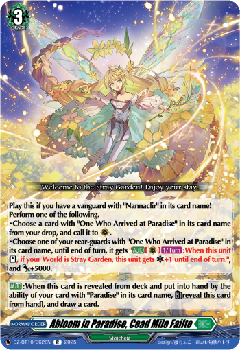 Abloom in Paradise, Cead Mile Failte: DZ Booster Set 10: Dragonsoul Resonance