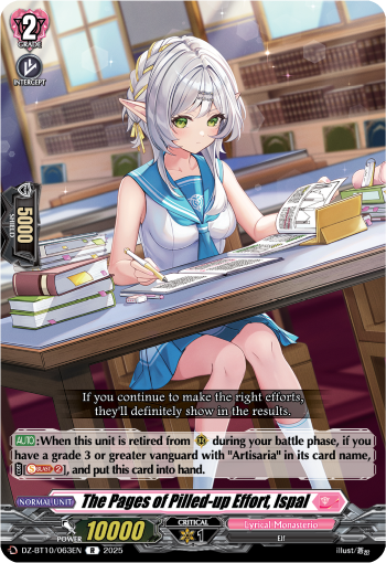 The Pages of Pilled-up Effort, Ispal: DZ Booster Set 10: Dragonsoul Resonance