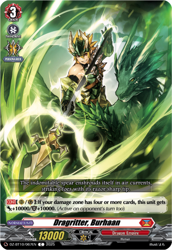 Dragritter, Burhaan: DZ Booster Set 10: Dragonsoul Resonance