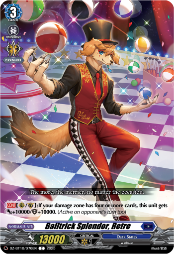 Balltrick Splendor, Retre: DZ Booster Set 10: Dragonsoul Resonance