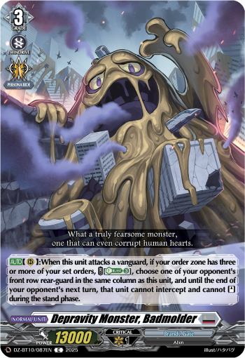 Depravity Monster, Badmolder: DZ Booster Set 10: Dragonsoul Resonance