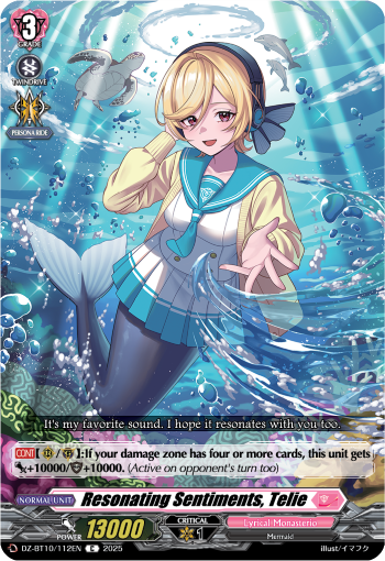 Resonating Sentiments, Telie: DZ Booster Set 10: Dragonsoul Resonance