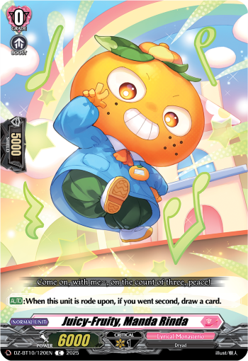 Juicy-Fruity, Manda Rinda: DZ Booster Set 10: Dragonsoul Resonance
