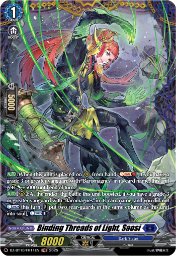 Binding Threads of Light, Saosi: DZ Booster Set 10: Dragonsoul Resonance