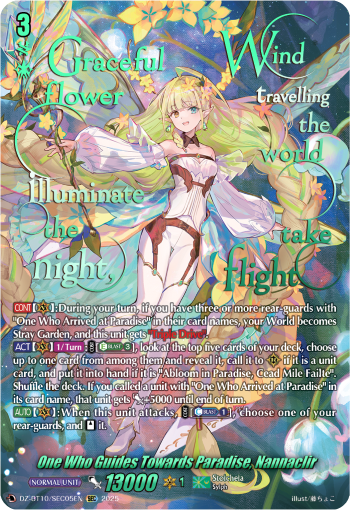 One Who Guides Towards Paradise, Nannaclir: DZ Booster Set 10: Dragonsoul Resonance