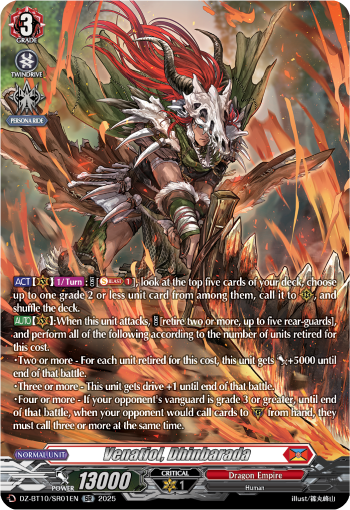 Venatiol, Dhinbarada: DZ Booster Set 10: Dragonsoul Resonance