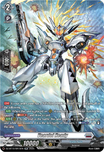 Veardol Heady: DZ Booster Set 10: Dragonsoul Resonance