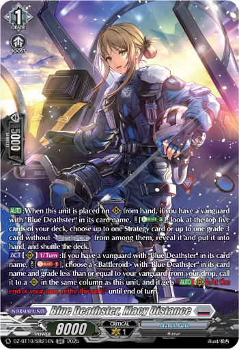 Blue Deathster, Macy Distance: DZ Booster Set 10: Dragonsoul Resonance