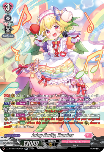Juicy-Fruity, Tuarina: DZ Booster Set 10: Dragonsoul Resonance