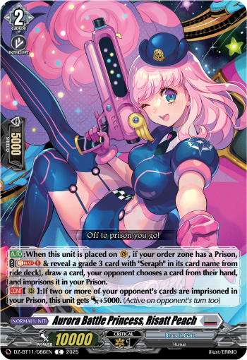 Aurora Battle Princess, Risatt Peach: DZ Booster 11: Symphony of Might & Bloom