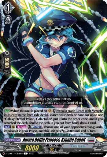 Aurora Battle Princess, Kyanite Cobalt: DZ Booster 11: Symphony of Might & Bloom