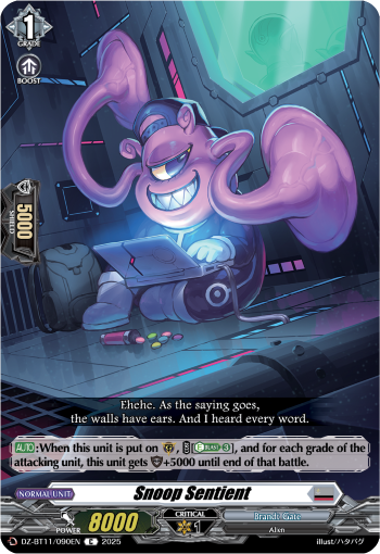 Snoop Sentient: DZ Booster 11: Symphony of Might & Bloom
