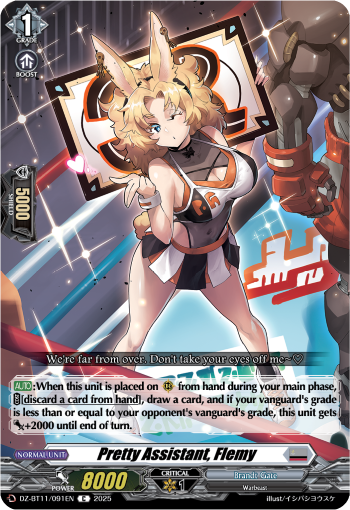 Pretty Assistant, Flemy: DZ Booster 11: Symphony of Might & Bloom