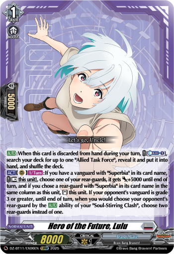Hero of the Future, Lulu: DZ Booster 11: Symphony of Might & Bloom
