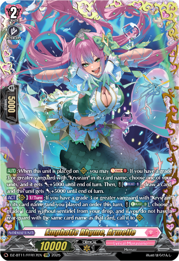 Emphatic Rhyme, Armelle: DZ Booster 11: Symphony of Might & Bloom