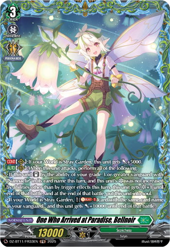 One Who Arrived at Paradise, Bellnoir: DZ Booster 11: Symphony of Might & Bloom