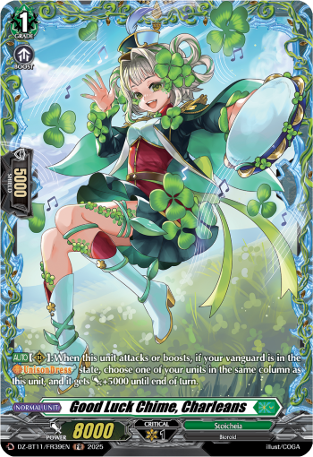 Good Luck Chime, Charleans: DZ Booster 11: Symphony of Might & Bloom