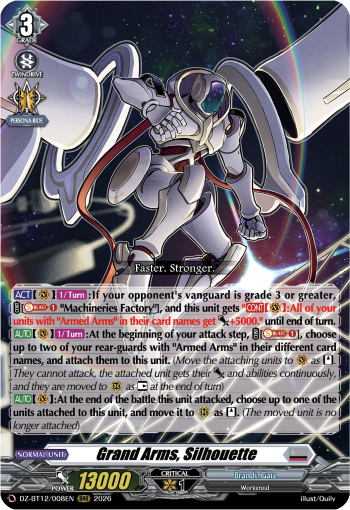 Grand Arms, Silhouette: DZ Booster Set 12: Chasm of Lost Souls