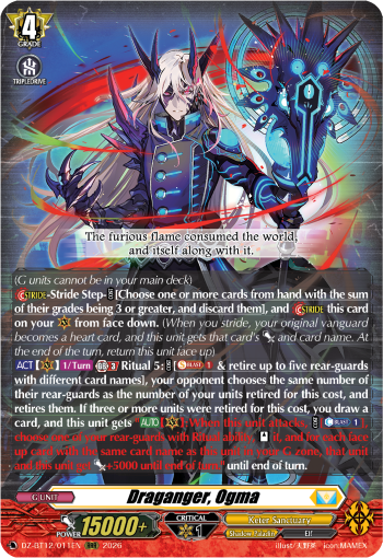 Draganger, Ogma: DZ Booster Set 12: Chasm of Lost Souls