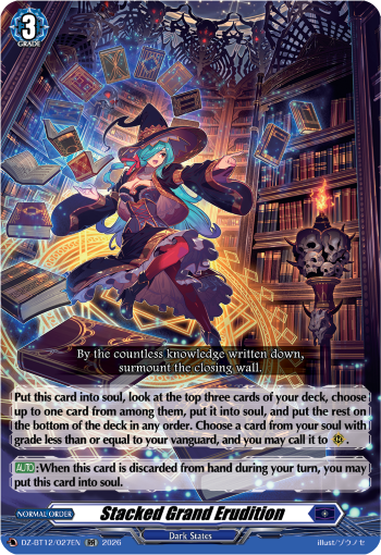 Stacked Grand Erudition: DZ Booster Set 12: Chasm of Lost Souls