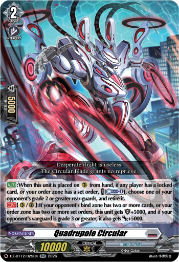 Quadrupole Circular: DZ Booster Set 12: Chasm of Lost Souls