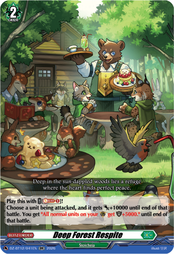 Deep Forest Respite: DZ Booster Set 12: Chasm of Lost Souls