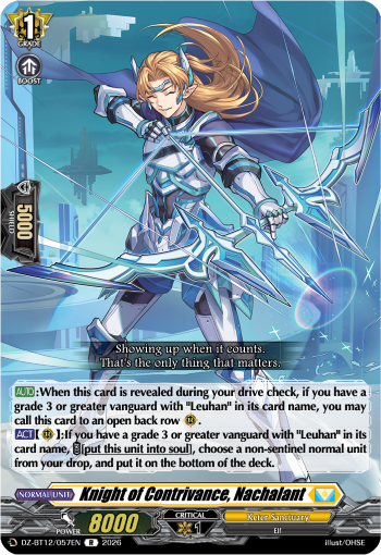 Knight of Contrivance, Nachalant: DZ Booster Set 12: Chasm of Lost Souls