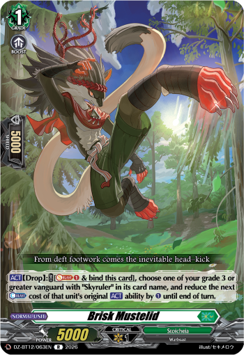 Brisk Mustelid: DZ Booster Set 12: Chasm of Lost Souls