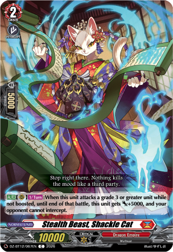 Stealth Beast, Shackle Cat: DZ Booster Set 12: Chasm of Lost Souls