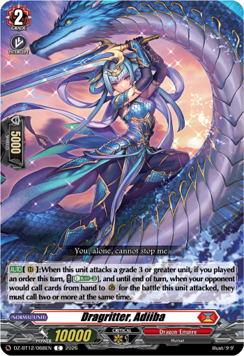 Dragritter, Adiiba: DZ Booster Set 12: Chasm of Lost Souls