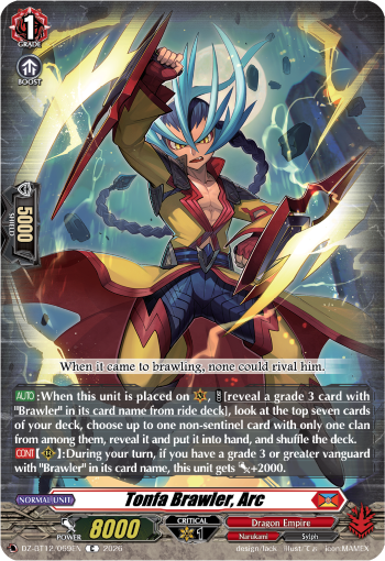 Tonfa Brawler, Arc: DZ Booster Set 12: Chasm of Lost Souls