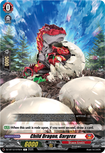 Child Dragon, Gargrex: DZ Booster Set 12: Chasm of Lost Souls