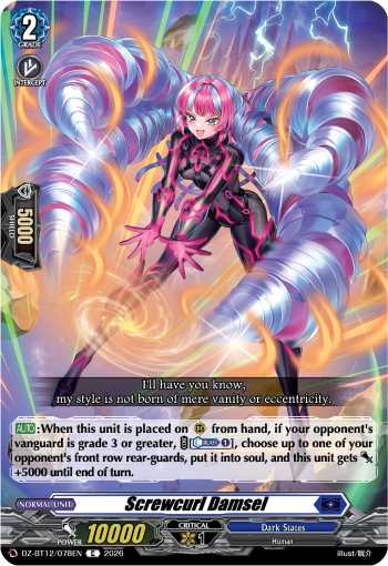Screwcurl Damsel: DZ Booster Set 12: Chasm of Lost Souls