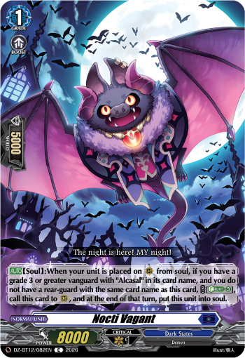 Nocti Vagant: DZ Booster Set 12: Chasm of Lost Souls