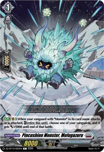Pincushion Monster, Mofugazuru: DZ Booster Set 12: Chasm of Lost Souls