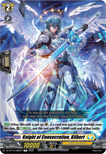 Knight of Consecration, Kilbert: DZ Booster Set 12: Chasm of Lost Souls
