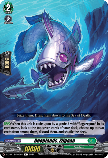 Deeplands, Zilgaan: DZ Booster Set 12: Chasm of Lost Souls