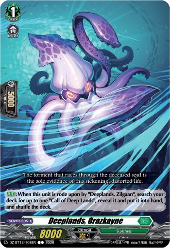 Deeplands, Grazkayne: DZ Booster Set 12: Chasm of Lost Souls