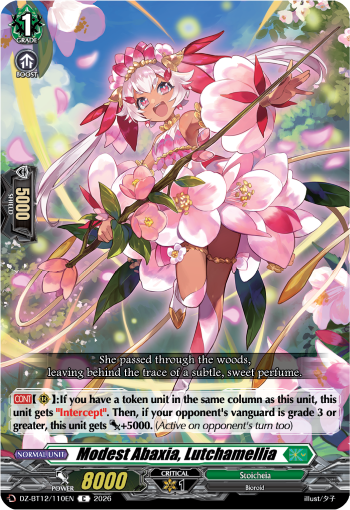 Modest Abaxia, Lutchamellia: DZ Booster Set 12: Chasm of Lost Souls