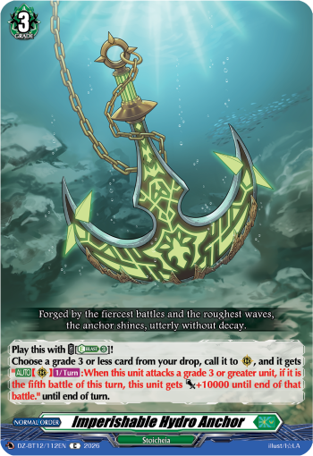 Imperishable Hydro Anchor: DZ Booster Set 12: Chasm of Lost Souls