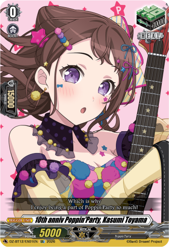 10th anniv Poppin'Party, Kasumi Toyama: DZ Booster Set 12: Chasm of Lost Souls