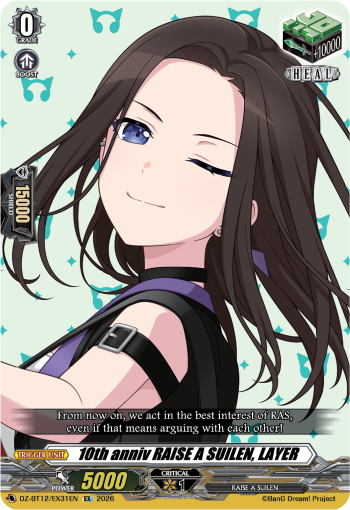 10th anniv RAISE A SUILEN, LAYER: DZ Booster Set 12: Chasm of Lost Souls