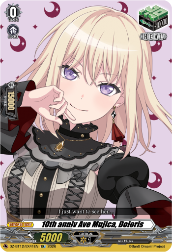 10th anniv Ave Mujica, Doloris: DZ Booster Set 12: Chasm of Lost Souls