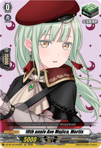 10th anniv Ave Mujica, Mortis: DZ Booster Set 12: Chasm of Lost Souls