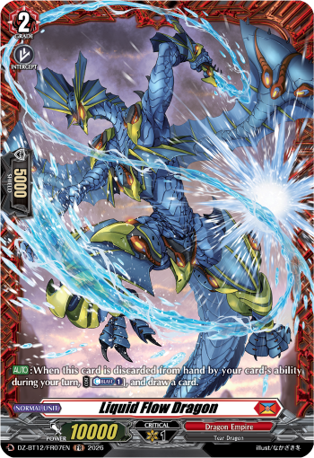 Liquid Flow Dragon: DZ Booster Set 12: Chasm of Lost Souls