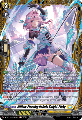 Willow-Piercing Nebula Knight, Picky: DZ Booster Set 12: Chasm of Lost Souls