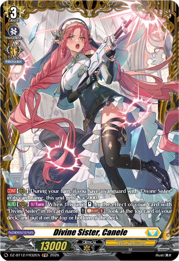 Divine Sister, Canele: DZ Booster Set 12: Chasm of Lost Souls