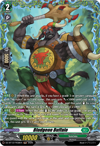 Bludgeon Buffalo: DZ Booster Set 12: Chasm of Lost Souls